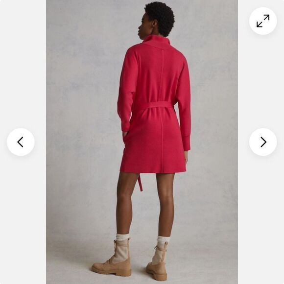 Anthropologie Daily Practice Polo Knit Mini Dress - Picture 2 of 4